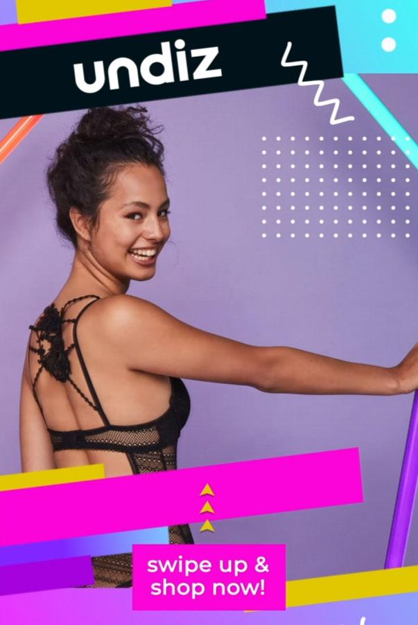 Undiz x Etam – instagram ads